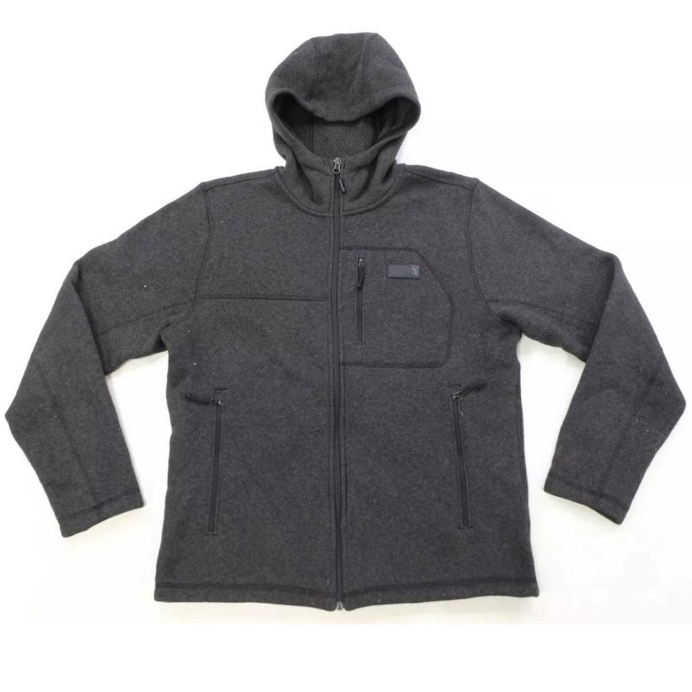 Men's THE NORTH FACE Gordon Lyons Jacket TNF Gray Full Zip Sherpa Mens Size L